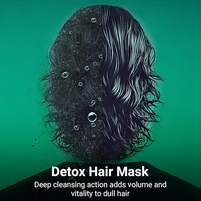 Chelating Metal Detox Hair Mask - Ion Hair Mask with Chelactik-3 & Rosemary Oil, Hair Build Up Remover for Hard Water Hair Treatments, Swimmers & Color-Treated Hair - 8.45 fl oz
