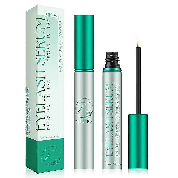 Lash Treatment:Strengthen and nourish lashes for a healthier look. 0.1 Fl. Oz (3 mL) (Green)