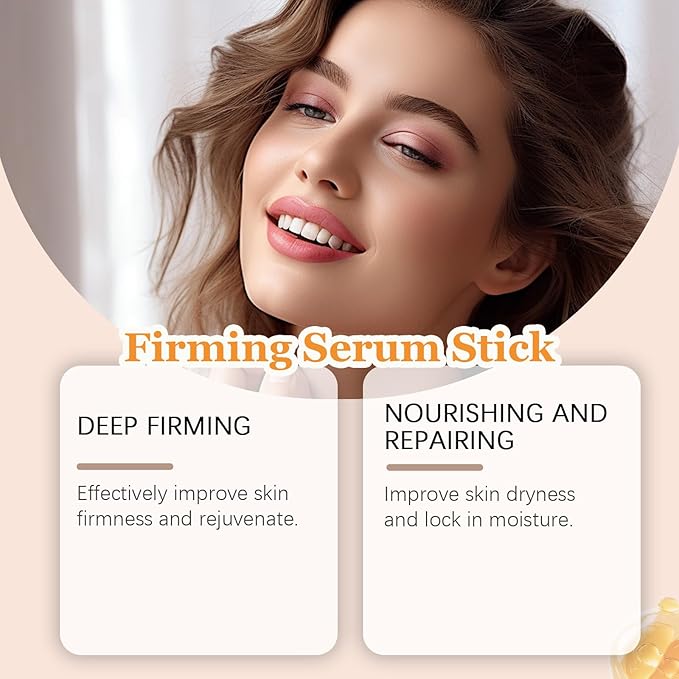 Bee Venom Firming Serum Stick - 30g Bee Venom Body Tightening Cream for Men & Women | Hydrating, Lifting & Restoring Skin Elasticity | Natural Formula for All Skin Types