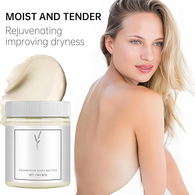 Neuropathy Cream, Neuropathy Mama Oasis Lotion，Magnesium Body Butter, Magnesium Cream for Neuropathy, Deeply Moisturizes Skin, Keep Soft Smooth, Suitable for All Skin Types 114g/2pcs