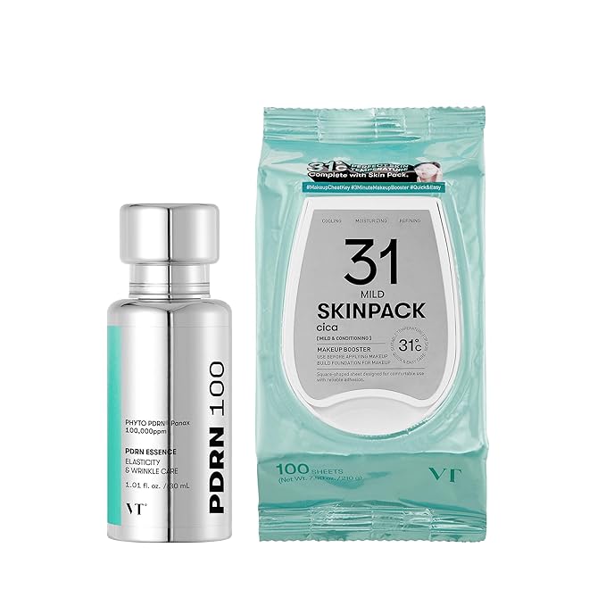 VT COSMETICS Bundle PDRN 100 Essence & Mild Skin Pack