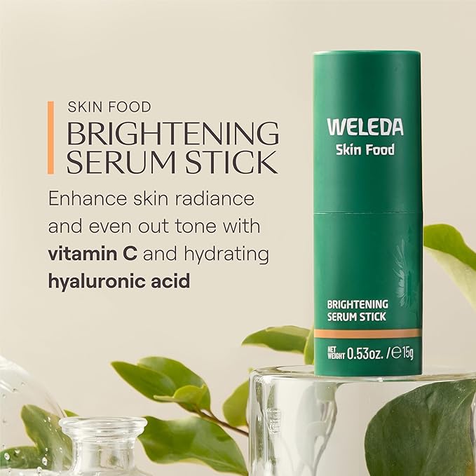 Weleda Skin Food Brightening Serum Stick with Vitamin C and Hyaluronic Acid