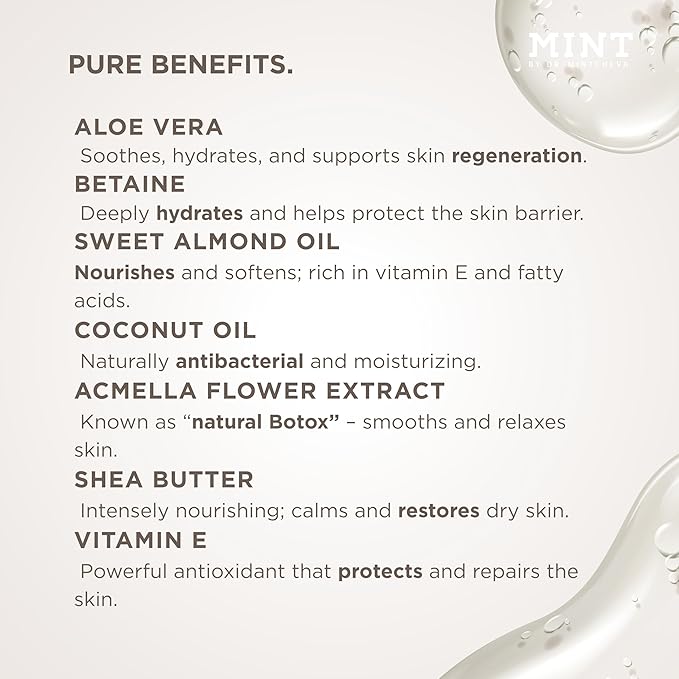 MINT Lip & Eye Serum (15 ml) – Anti-Aging Treatment with Jambú Extract, Betaine & Vitamin E – 96% Natural Ingredients – Vegan