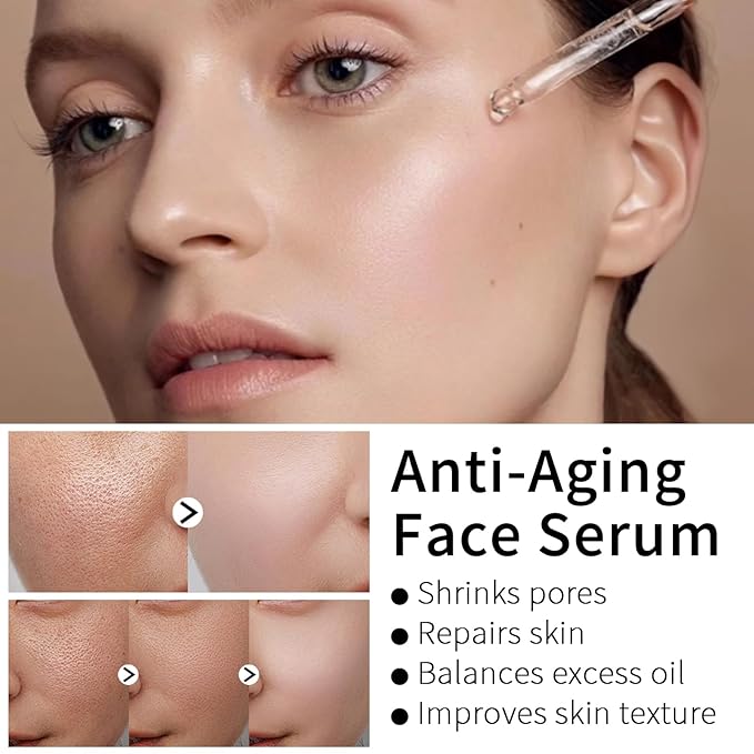 Alpha Arbutin 2% + HA Serum for Anti Aging & Wrinkles, 2 PCS Moisturizing Alpha Arbutin Serum 2%, Hyaluronic Acid, Niacinamide for Acne & Spots, Hyaluronic Acid Essence for Face.