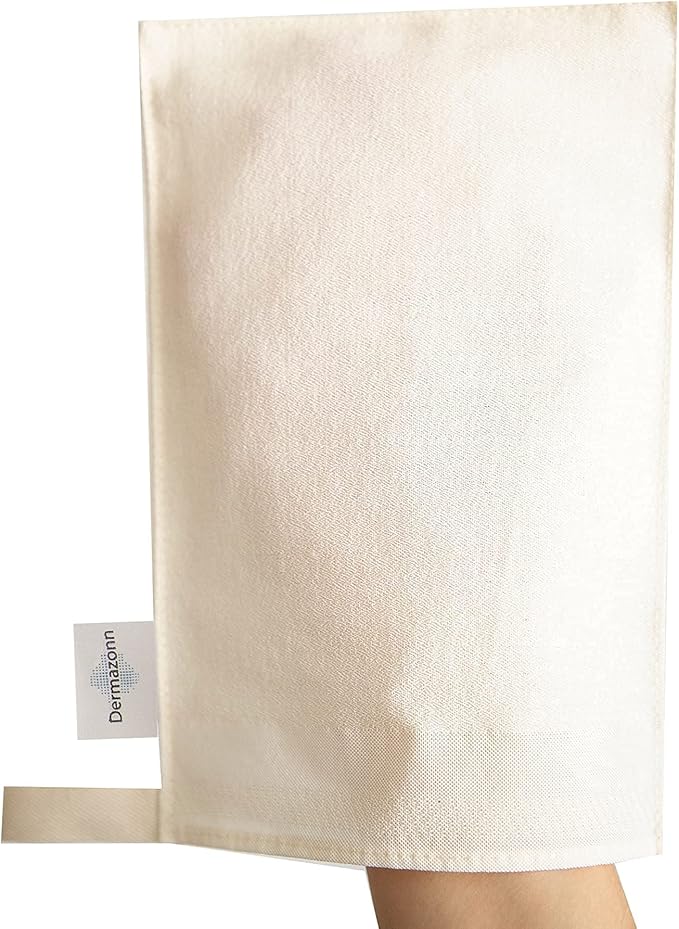 Deep Exfoliating Mitt Body Scrub and Face Scrub – Scrub Mitts for Shower – Turkish Bath hammam Glove – Face Peeling – Turkish Hammam Kese