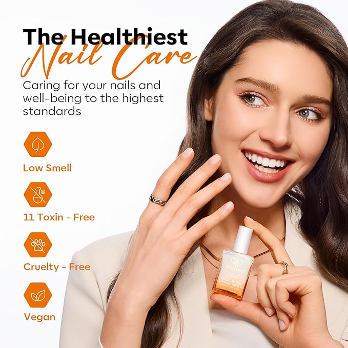 modelones Cuticle Oil and Nail strengthener, 15ml Nail & Cuticle Care Strengthener Oil Vitamin E + B Cuticle Revitalizing Oil for Nail Growth and Gel Nail Polish