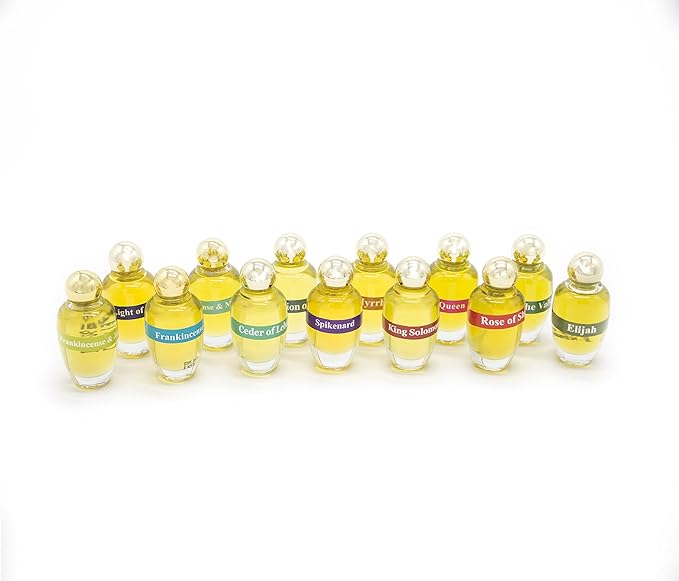 Ein Gedi Anointing Oil 12ml - 0.4oz From Holyland Jerusalem (Light of Jerusalem)