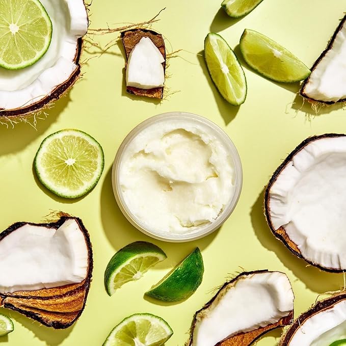 Coconut Lime Whipped Body Butter 5oz with Nourishing Shea Butter and Coconut Oil Paraben Free Vegan Made in USA…
