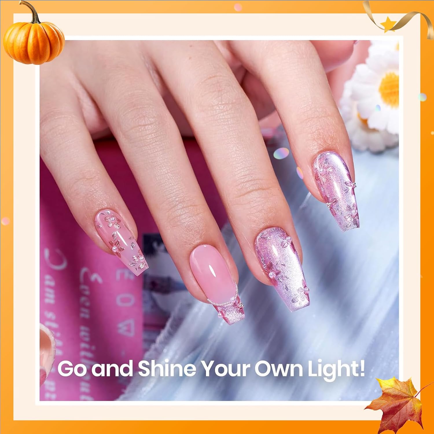 beetles Gel Polish No Wipe Gel Top Coat - Clear Color Top Coat Gel Nail Polish Shine Finish and Long Lasting, Soak Off Nail Lamp, 15ml Fall Gifts for Girls