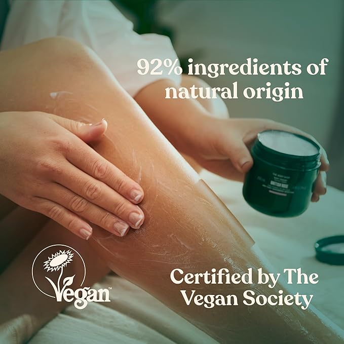 The Body Shop British Rose Body Yogurt, 48hr Moisturizer, 100% Vegan, 6.91 Fl.Oz