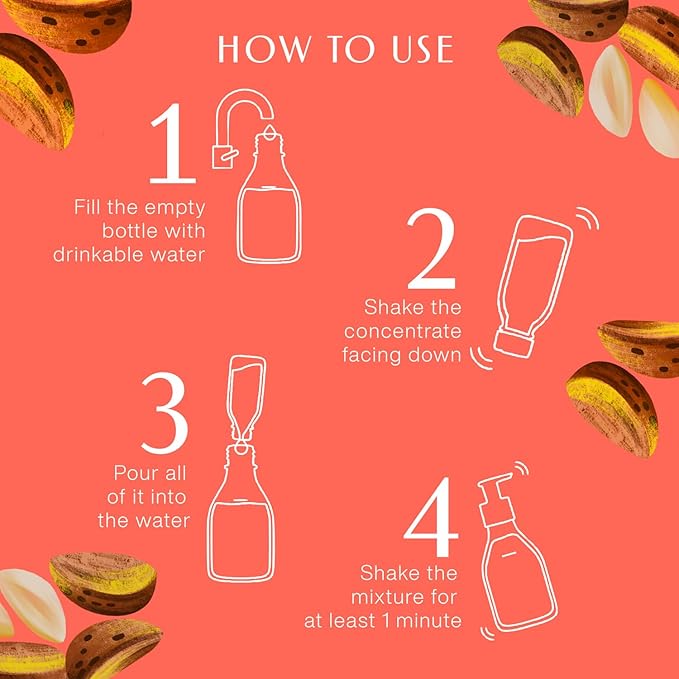 natura Ekos Castanha Body Lotion Concentrate Refill 30ml - Anti-Dryness - Deep Skin Hydration Moisturizer - Vegan Skin Care - Self Care & Body Care