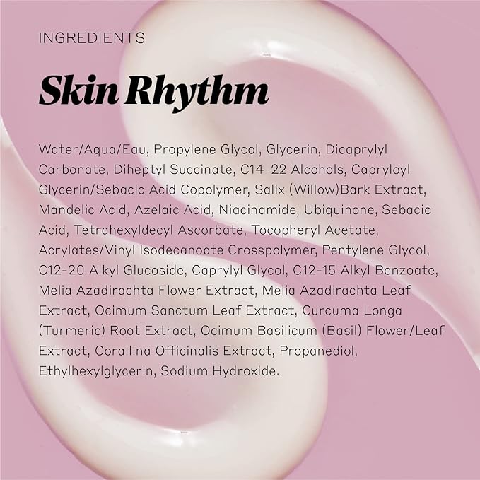 Volition Beauty Skin Rhythm Balancing & Clearing Serum - Acne & Blemish Serum Helps Reduce Appearance of Pimples & Acne Scars - AHAs & Niacinamide (35ml / 1.1 fl oz)