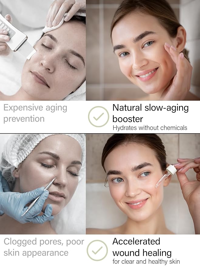 Organics Hydrating Facial Serum - 100% Vegan & Natural Cosmetics (30 ml, Hyaluronic Serum)