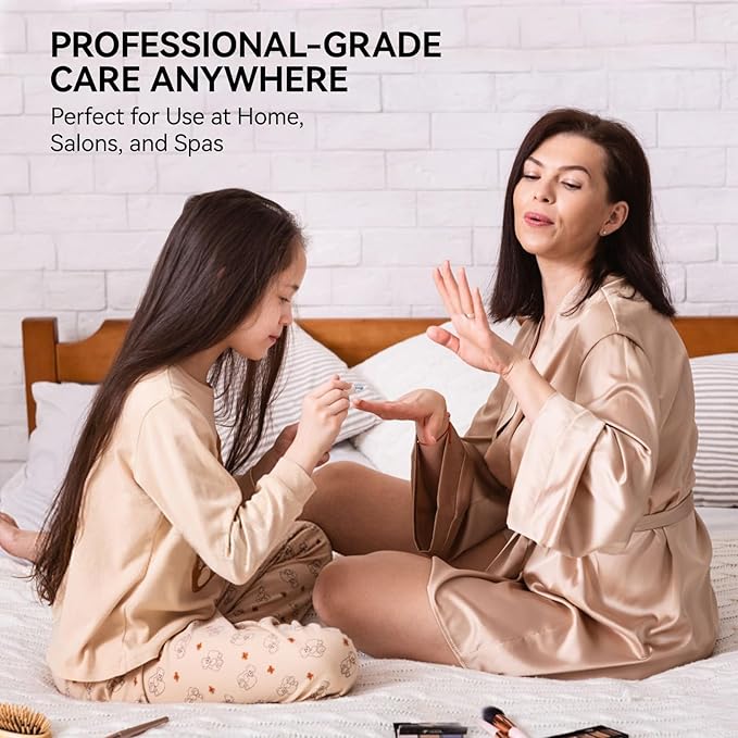 Gelike EC Nail Strengthener for Woman: Nude Blush 6 in 1 Natural Nail Hardener Extra Strong and Growth - Nail Polish Hardener for Weak and Damaged Nails