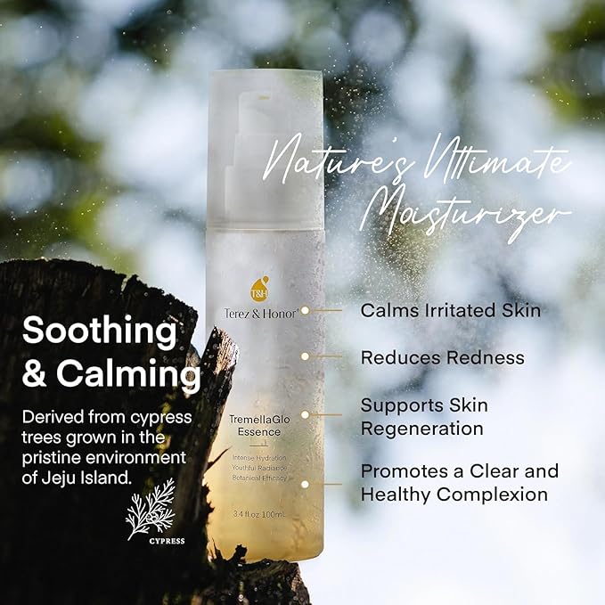 Hydrating Serum for Face Amore Cloud: Korean Advanced Formula Tremella Mushroom and Hyaluronic Acid Essense, Improves Texture, Smoothness, Moisturizing, Firming, Vegan, Better than Snail Mucin, 100ml