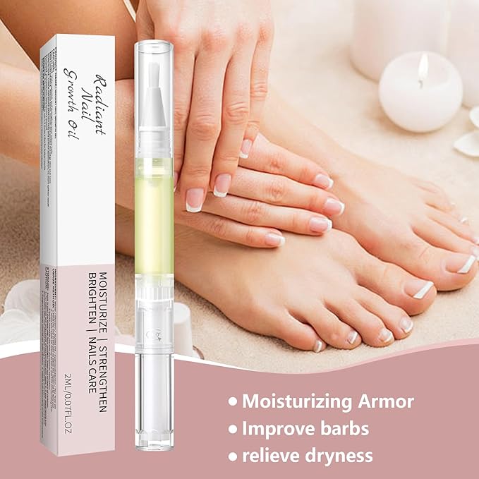 Cuticle Oil Pen， Nail Growth and Strengthener，Nail Growth Oil，Nail Hardener for Damaged nails