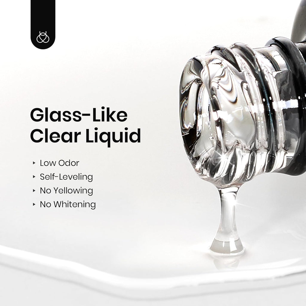 Beetles Top Coat Gel Nail Polish Set – 2Pcs 15ml No Wipe Gel Top Coat, Long-Lasting High Gloss Finish, Clear Nail Polish Soak Off UV/LED Nail for DIY & Professional Manicure