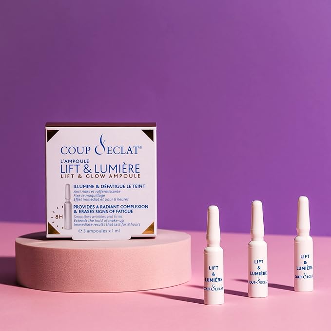 Coup d'Eclat Lift & Glow Ampoules - Instant Radiance Boosting Serum for All Skin Types 3x 0.033 Fl.Oz