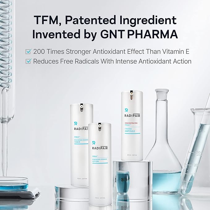 FM04 REWINDING Essence Toner, 3.72 fl oz | Nourishing and Hydrating Toner for Sensitive Skin, Korean Skin Care Toner for Face with Patented Raw Materials TFM