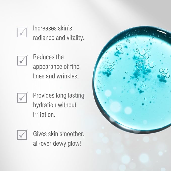 Oxygen Moisturizing Serum for Face, Hydrating Facial Serum, 8 oz