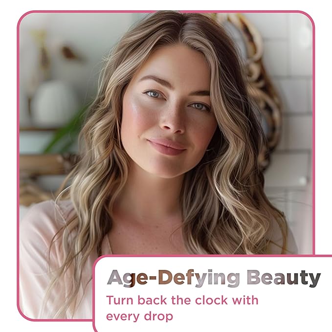 Advanced Ceramide Serum - Hydrating - Also Contains Vitamin C, Niacinamide - Ceramide Moisturizer - 1 Fl Oz - Pack of 2