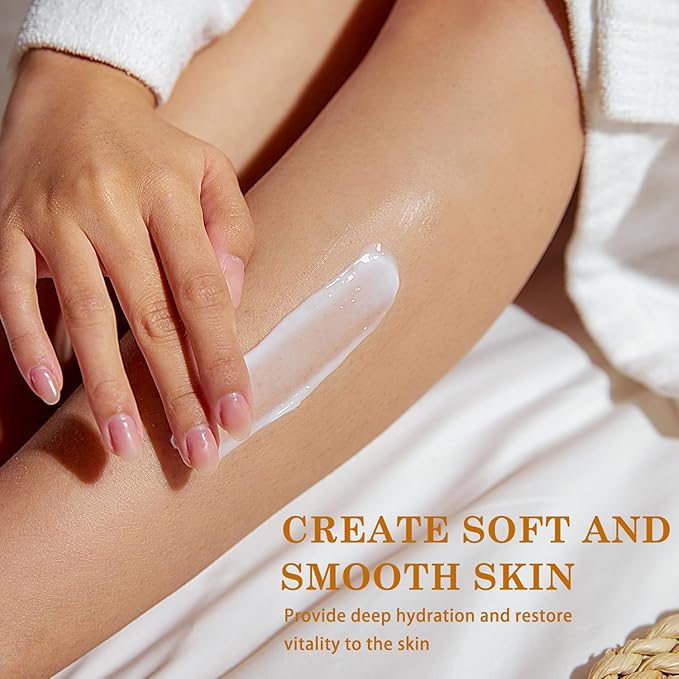 Princess Belle Goat Milk Body Lotion, Shea Butter Body Lotion for Women and Men Dry Skin, Deep Moisturizing, Hydrating and Softening, Smell Good, 200ml(6.8floz)