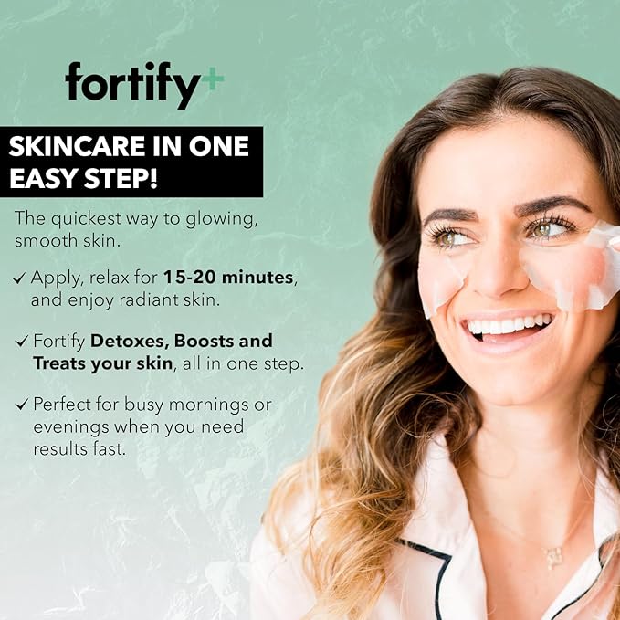 Fortify 9-in-1 Korean Under Eye Pads with Zeolite - Anti Dark Circles & Puffy Eyes Treatment, Dermatologist Tested - 5 Pairs (1 Pack)