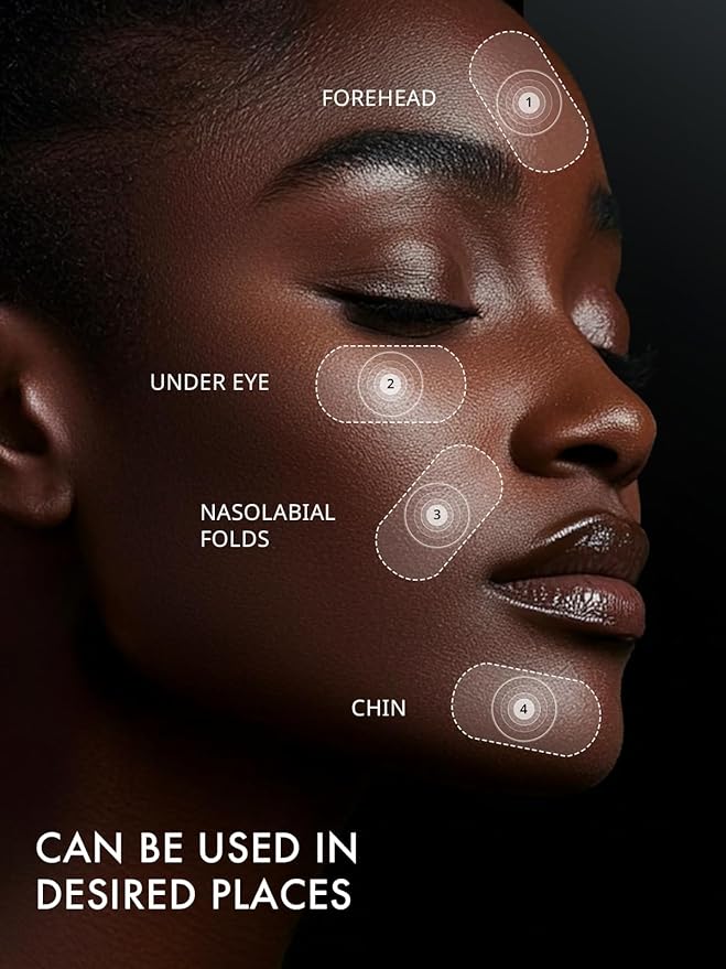 depology Serum-Infused Micro Dart Patches | 4 Pairs Eye Mask | Under Eye Patches for Wrinkles | Fine Lines | Hydrating Eye Mask with Peptides | Amino Acids | and Synthesized Molecules