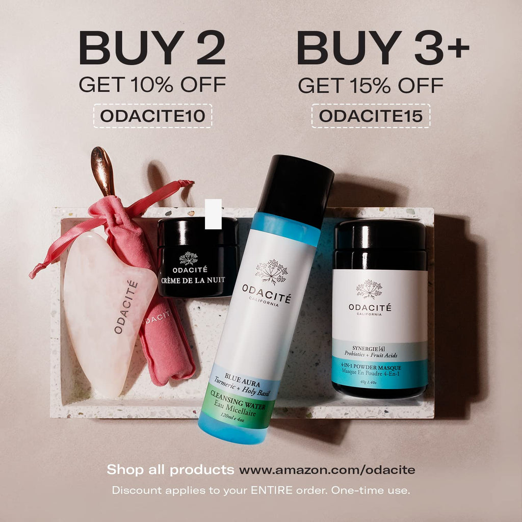 ODACITE Anti Aging Serum Concentrate with Buriti Oil, Vitamin C, Beta-Carotene - 0.17 fl. oz