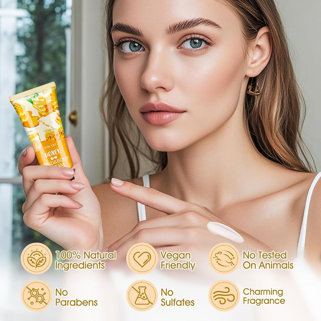 252 Pack Hand Cream Gifts Set for Women,Mini Moisturizing Hand Lotion Travel Size for Dry Cracked Hands,Bulk Hand Lotion for Birthday Gifts for Women, Bridesmaid Gifts, Thank You Gifts, Party Favors