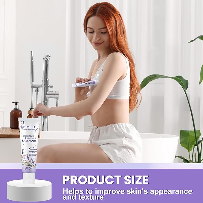 50 Pack Lavender Travel Size Body Lotion 1 Oz Dry Skin Moisturizer with Flip Cap for Extra Dry Skin, for Inns and Hotels, Airlines, Offices, Gyms and More