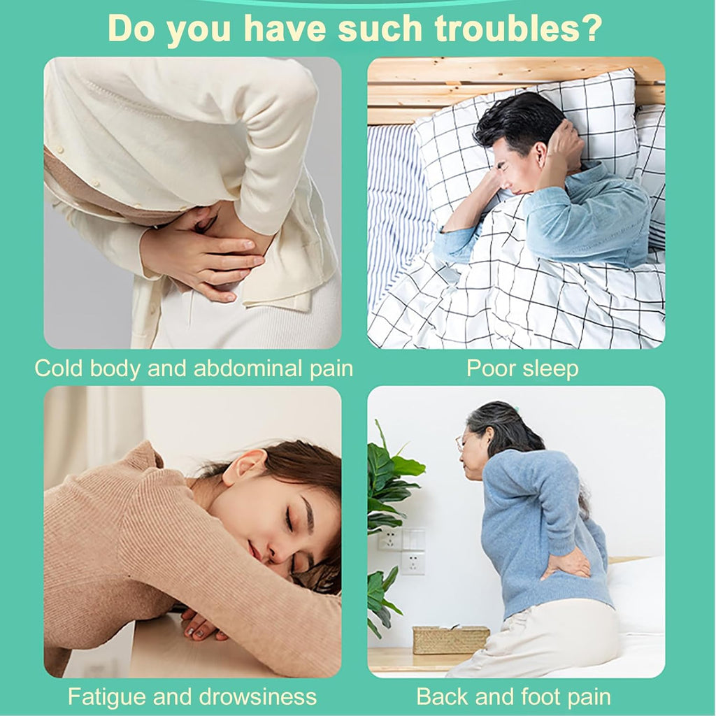 30 Bags Herbal Foot Soak,Foot Bath Herb,Foot Spa Bath Soak Foot Detox Soak to Remove Toxins,Relieve Fatigue & Dispel Cold and Remove Dampness 艾草排湿排寒泡脚包 900g(30 bags*30g) (Green B, 30.5x40.5CM)