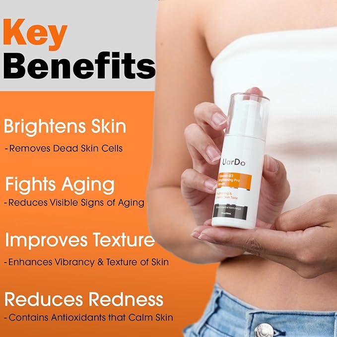 Uardo Brightening & Even Tone Collection 4 Pieces Set - usn119