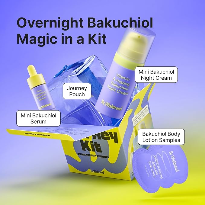 BY WISHTREND Skin Journey Kit (Bakuchiol Version)