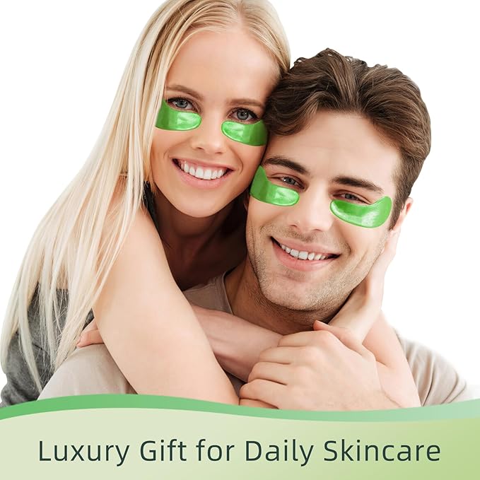 Under Eye Patches, 40 Pairs Eye Mask for Dark Circles, Puffy Eyes, Undereye Bags,Wrinkles,Eye Mask Patches with Aloe Vera, Eye Treatment Skin Care for Men & Women Gift