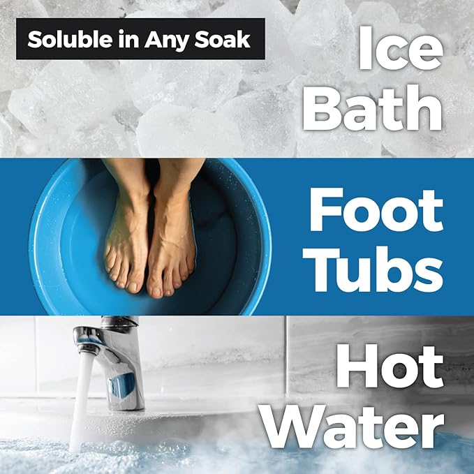 Arnica Infused USP Epsom Salts for Soaking for Pain- 29oz Bag Muscle Recovery Magnesium Bath Soak with Essential Oils, and Turmeric - Ease Tired Muscle & Joint Soother, Foot Baths