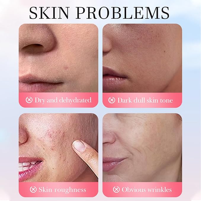 Cherry Blossom Skin Care Kit - Skincare for Girls 10-12 - Hydrating Travel Essentials - Travel Kit with Face Wash, Essence, Toner, Cream & Eye-cream - Skin Care Sets & Kits Gift Set for Women