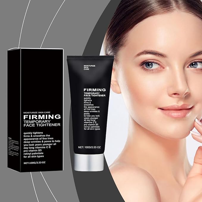 Temporary Face Tightener,Face Tightener Firm, Instant Lift Serum Firming and Smoothing Fine Lines for All Skin Types,100g/3.53oz