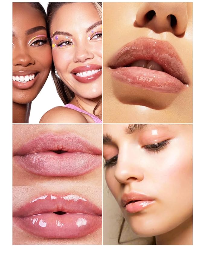 Fruity Lip Oil Clear Lip Nectar Lighten Lip Lines Lip Balm Moisturizing Lip Gloss Oily Anti-Crack Hydration