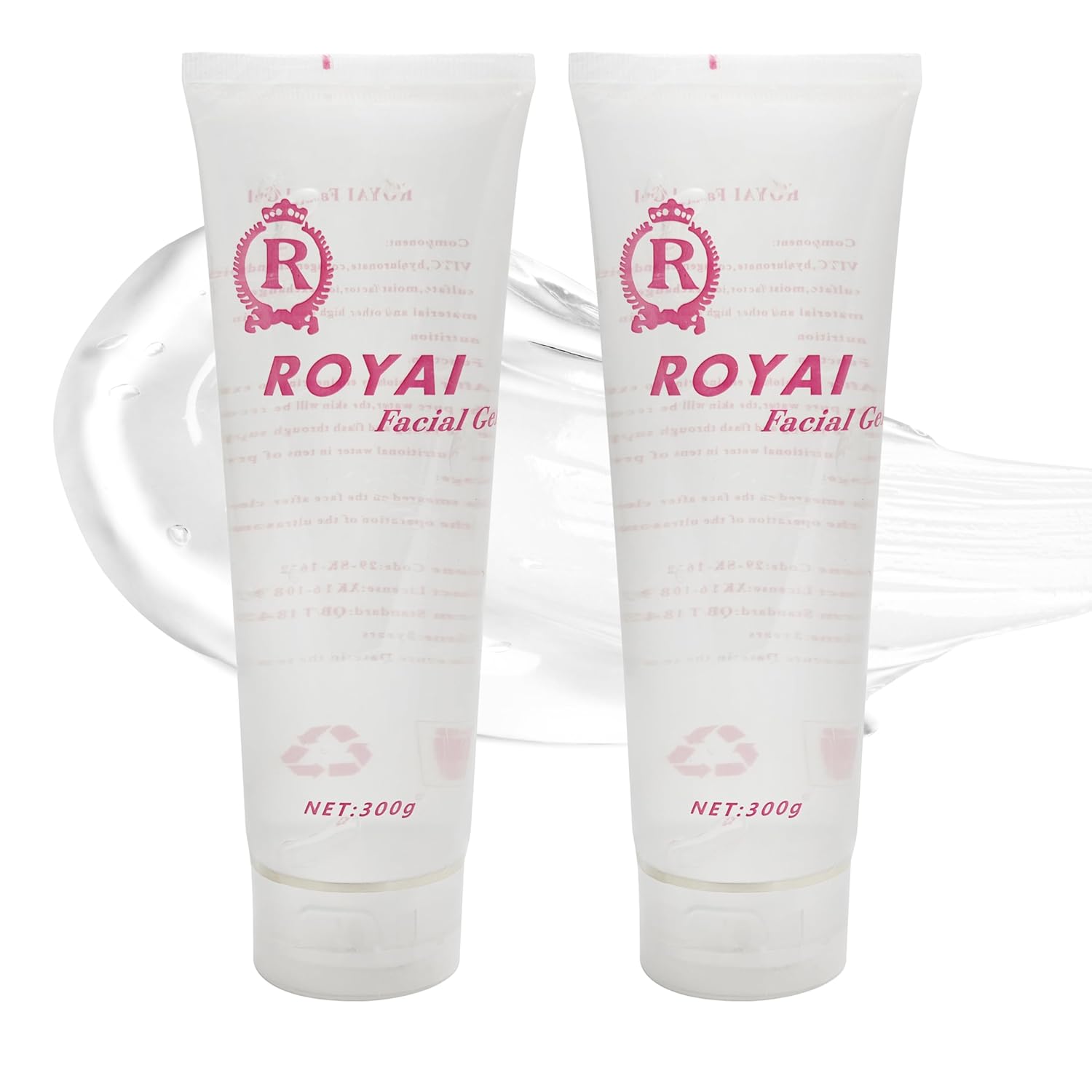 Elitzia 2 Pcs Gel for Body Facial Care Beauty Machine ETMCA02 (Facial Gel)