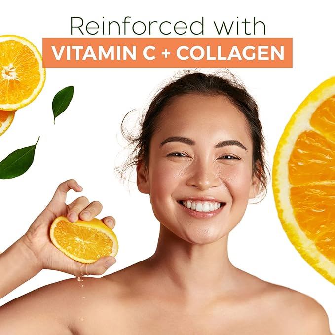 Vitamin C & Collagen Serum + Day Cream Set - Dark Spots & Brightening, Anti-Aging & Acne Scar Treatment - Dermatologist Tested Korean Skincare - Clean Beauty, Cruelty-Free - 1.69 oz