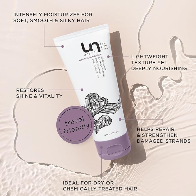 unwash Hydrating Masque Fresh, 2.5 Fl oz
