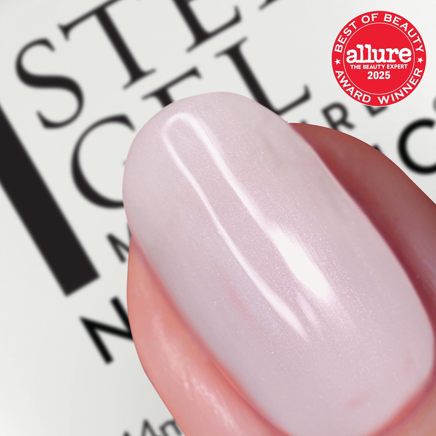 Nails Inc It's Topless Gel-Like Nail Polish, 4-in-1 Base Coat, Treatment, Color & Top Coat, Long Lasting, Strong, Chip Free Nails, Glossy Salon Quality Manicure, Air Dry Nail Polish, Emma, 0.47 Fl Oz