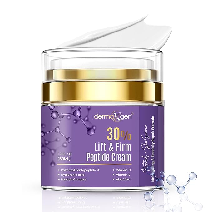 30% Matrixyl 3000 Lift And Firm Elasticity Repair Formula- Pure Organic Powerful Triple Combination Cream/reduce Sun Spots (Peptide Booster Cream)