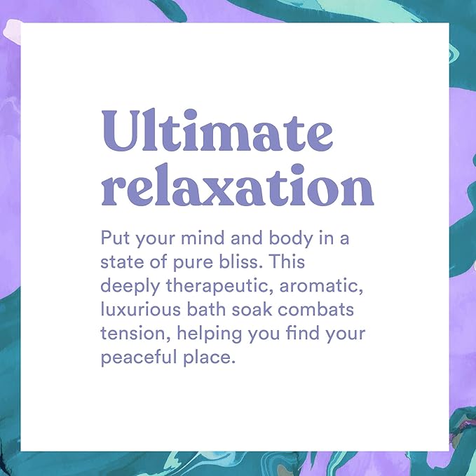 ASUTRA Dead Sea Bath Salts (Ultimate Relaxation), 16 oz - Soak in Rich & Vital Healing Minerals - Relax & Calm Your Mood with Lavender, Cedarwood, & Marjoram Essential Oils