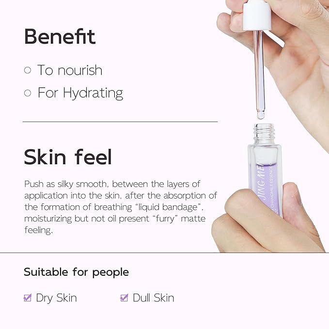 2 PCS JING MENG LAVANDULA ESSENTIAL OIL, REDUCE THE LOOK OF SPOTS, BOOST RADIANCE, Nourish, Push as silky smooth, Soothe, Chamomile, jojoba seed SKIN CARE FOR WOMEN,Mommy,s Gift