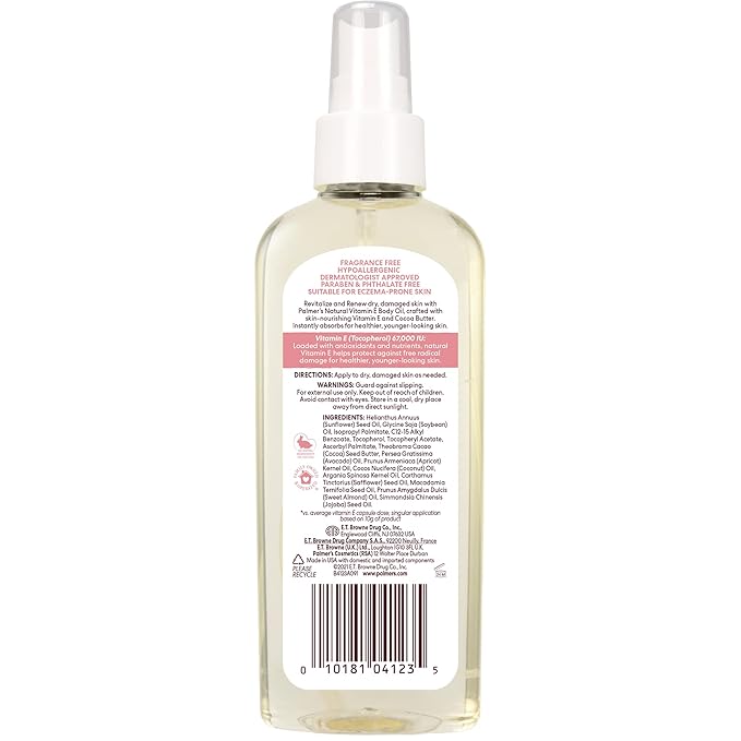 Palmer's Vitamin E Multi-Purpose Body Oil, 5.1 Ounce