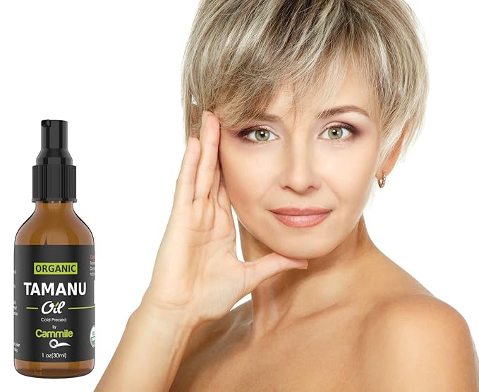 Organic Tamanu Oil - Natural Psoriasis Treatment - Great For Eczema, Acne & Scars - Cold Pressed