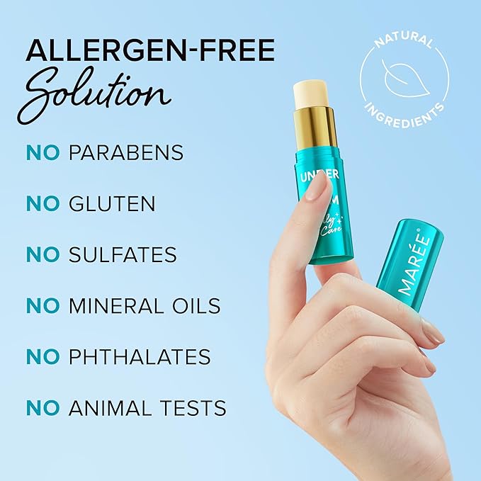 MAREE Under Eye Balm Stick with Retinol & Ceramide Complex - Facial Moisturizer for Dark Circles & Wrinkles - Under Eye Brightener Stick, Anti Wrinkle Hydrating Face Skincare