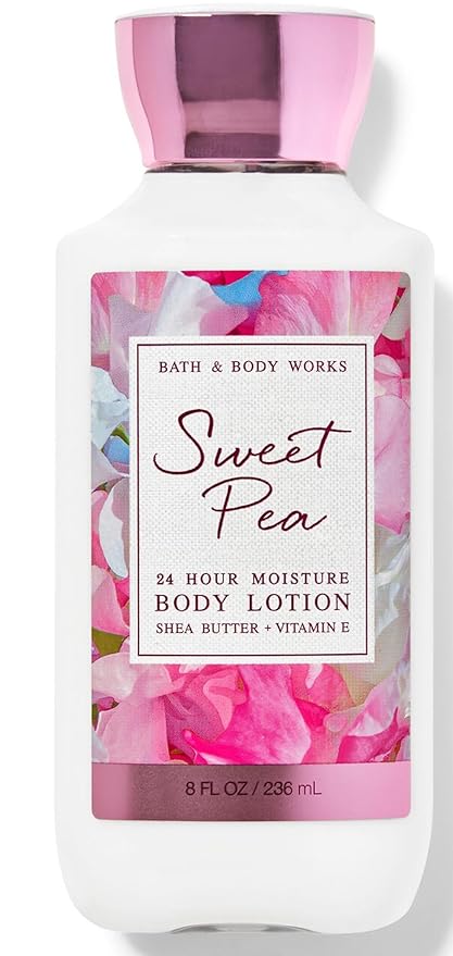 Bath & Body Works Sweet Pea Body and Hand Lotion Pack of, 8oz (Sweet Pea)